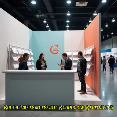 booth pameran kreatif bondowoso berkualitas